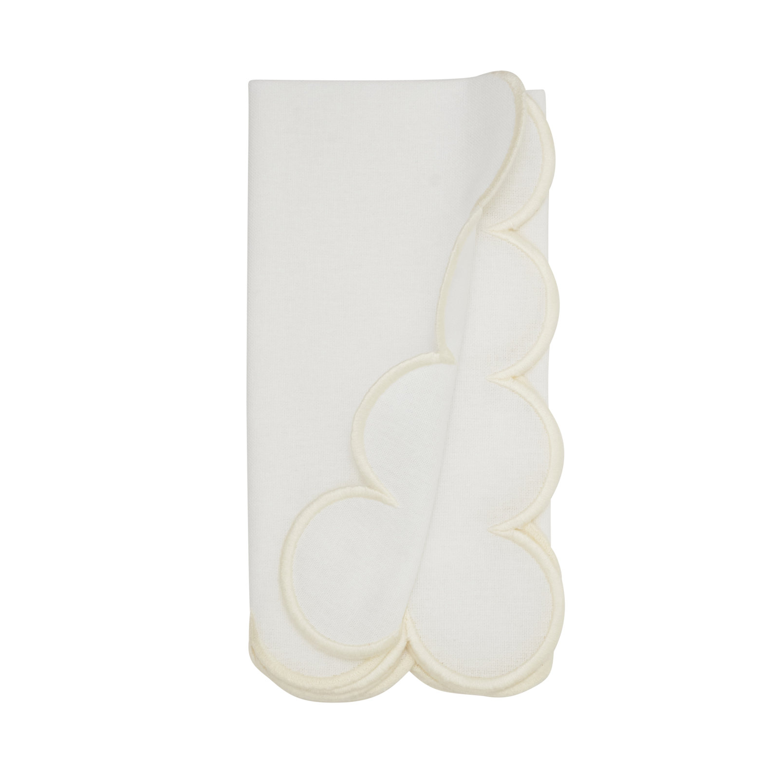 Paddock Rectangle Napkin, Natural/White