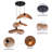 Nia 3-Light Rattan Dimmable Cluster Pendant Light-694689165-677089722