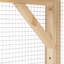 Bois pour une utilisation extérieure avec, plates-formes et toit Cage de chat Panneau solaire, chatons de porte - Coffre-fort-987210289