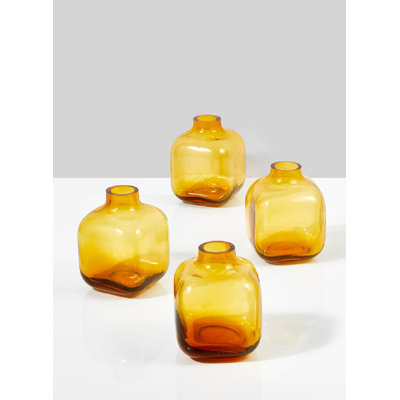 Pessina Glass Table Vase - Set of 4