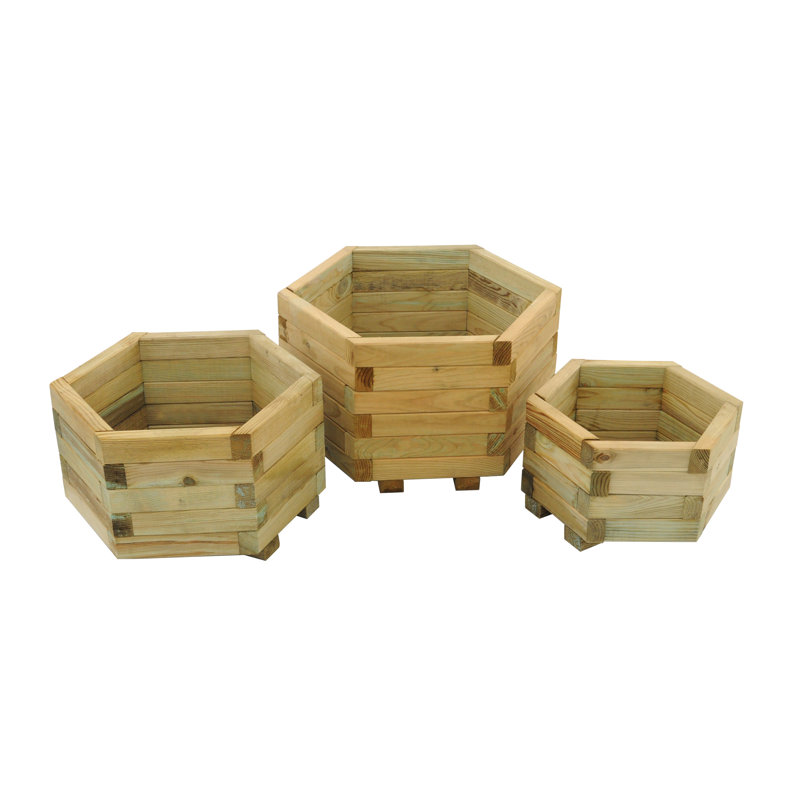 York Wood Planter Box