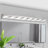 Modern Black LED Vanity Light 5-Lights Wall