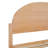 Danna Solid Wood Platform Bed with Arched Headboard-1939614174-1880970743