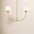 Living District Nyomi 30 Inch chandelier in Satin Gold-1367942788-1367942784