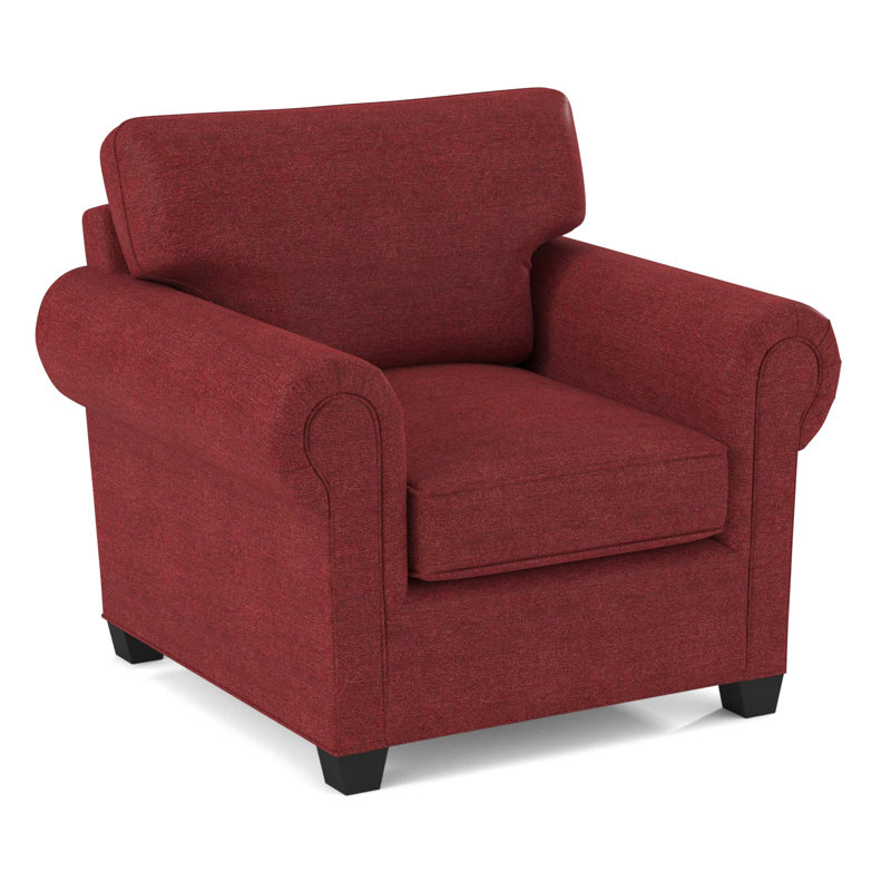 Fauteuil de 40 po de largeur Grace, Rouge cerise Dorset