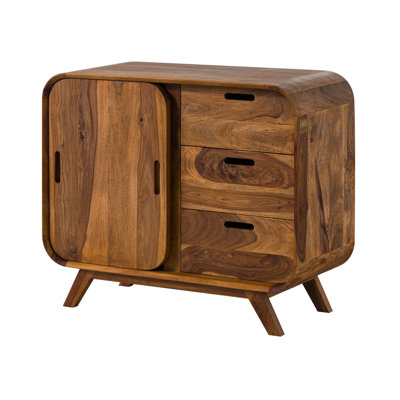 90cm Solid Wood Sideboard
