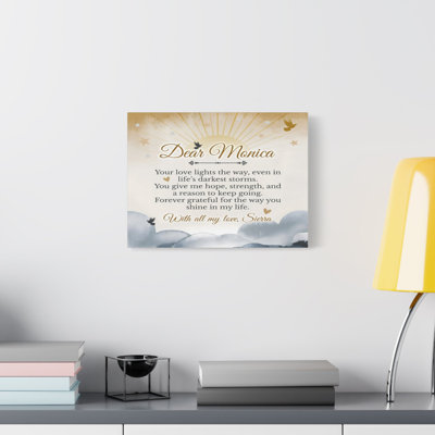 No Frame Print on Canvas