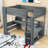 Jermesha Kids Loft Bed with Drawers-835275264