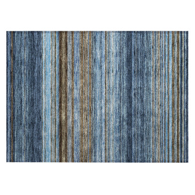Chantille Washable Striped Indoor / Outdoor Rug