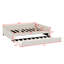 Lit plateforme tapissier avec port USB et lit gigogne-1159431957