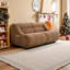 Causeuse de 63 pouces avec poches de rangement Cloud Comfort-1096702639