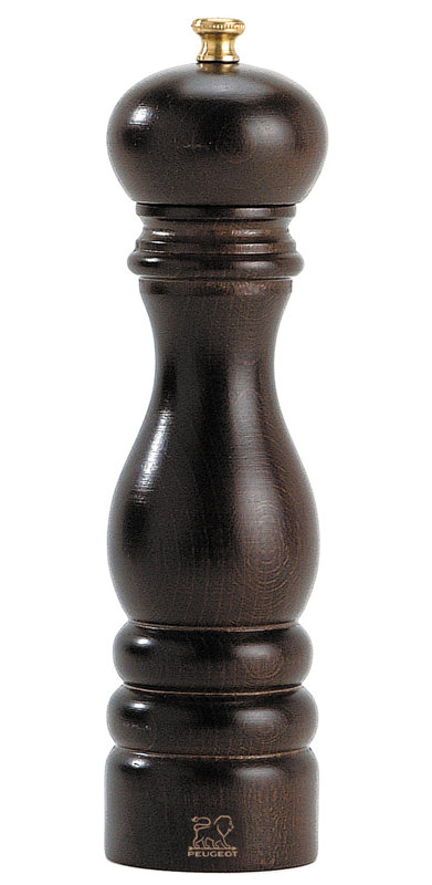 Brand Paris Wood Pepper Mill, 18cm H, Chocolate