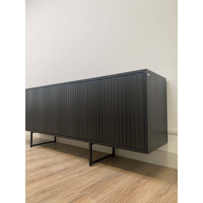 Largo 204cm Sideboard, Black
