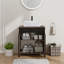 Meuble-lavabo sur pied simple 30 po avec comptoir en bois manufacturé avec lavabo et robinet