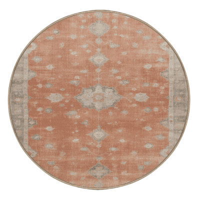 Tapis brun lavable à la machine
