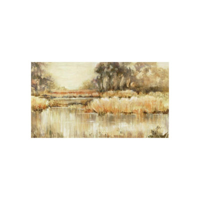Golden Marsh Painting