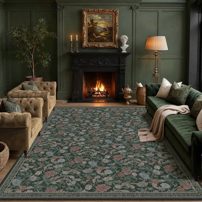 Tapis lavable à la machine Veridian Home