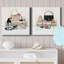 Fashionista I - Ensemble de 2 peintures sur toiles-902847717-902847739