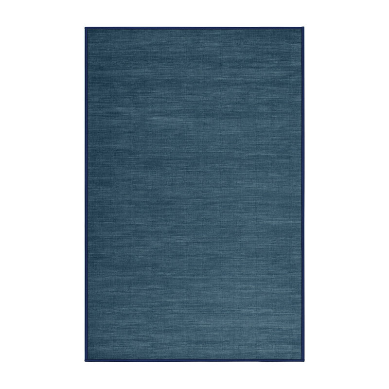Machine Washable Solid Gray Area Rug, Rectangle 8' x 12'