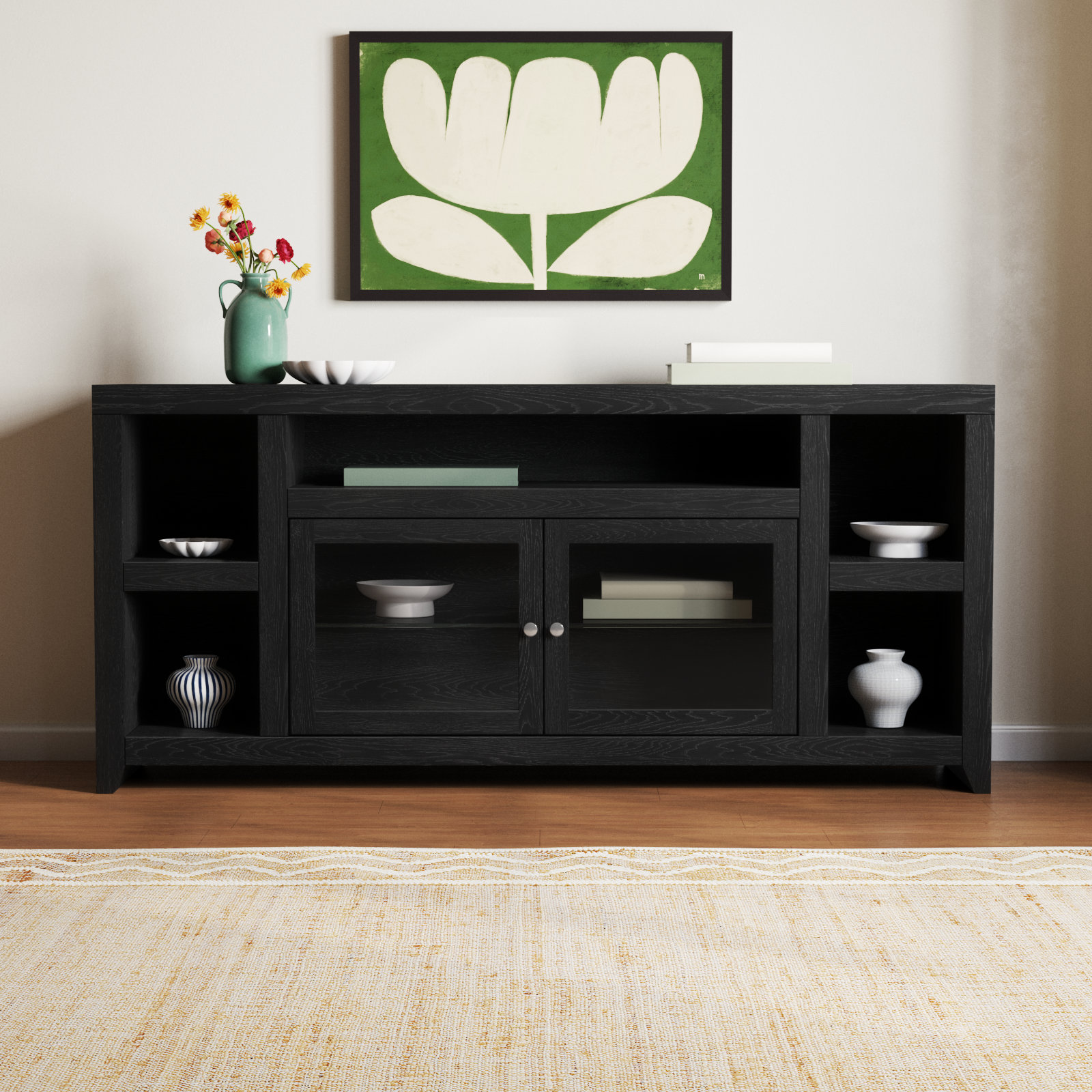 Brigantine TV Stand, 34"H x 75" W x 16"D