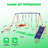 5 in 1 Multi function Outdoor Heavy Duty Kids Swing Set