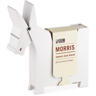 Morris the Donkey: Desktop Memo Holder | Cute Desk Accessories & Office Supplies | Funny Desk Decor & Office Accessories | Desk Supplies: Holders & Dispensers | Sticky Note Holder | by 