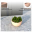 Pot à fleurs Rynley Modern Fiberstone and Clay - Pot rond avec trous de drainage pour l'intérieur et l'extérieur -1270091845-1270091842