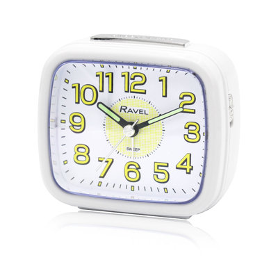 Analogue Quartz Movement / Crystal Alarm Tabletop Clock