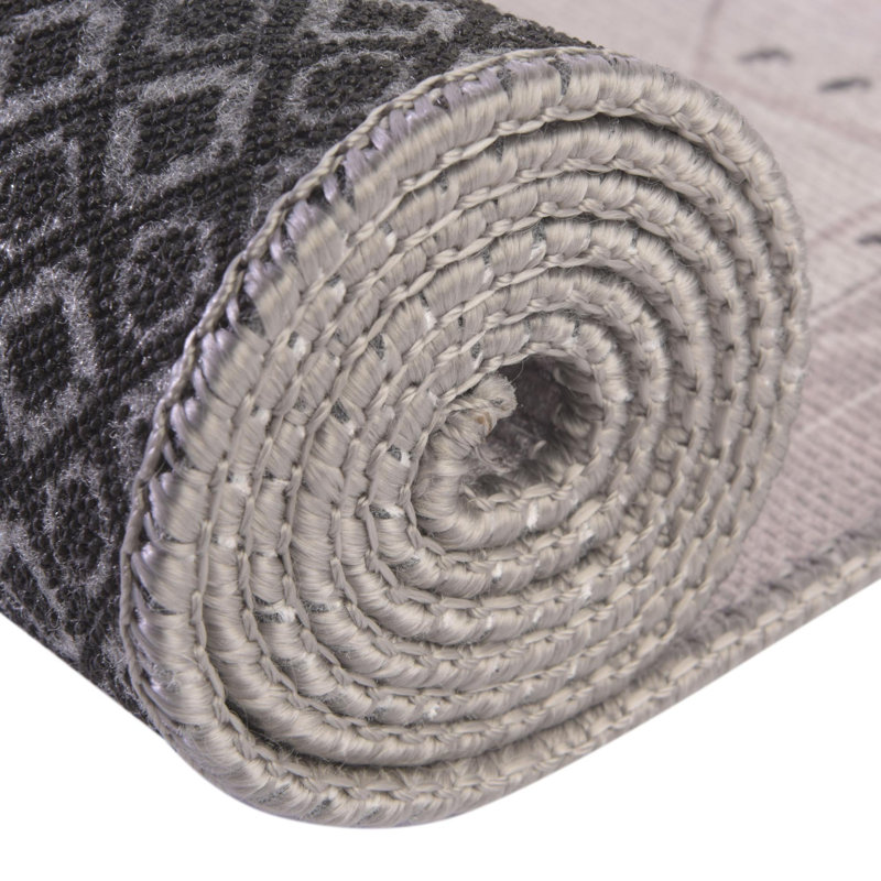 Oppie Oriental Indoor Rug, Square 7'6"