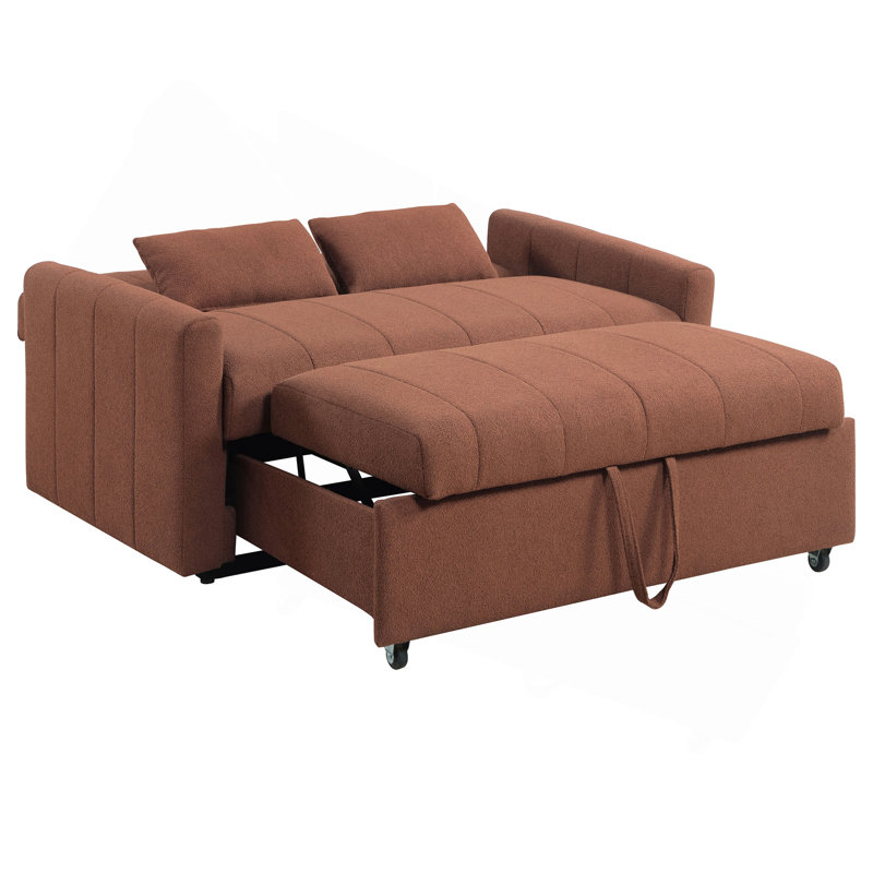 Westwind Copper Upholstered Sleeper Sofa Bed