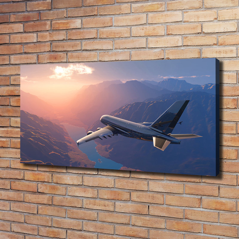 Plane - Wrapped Canvas Print