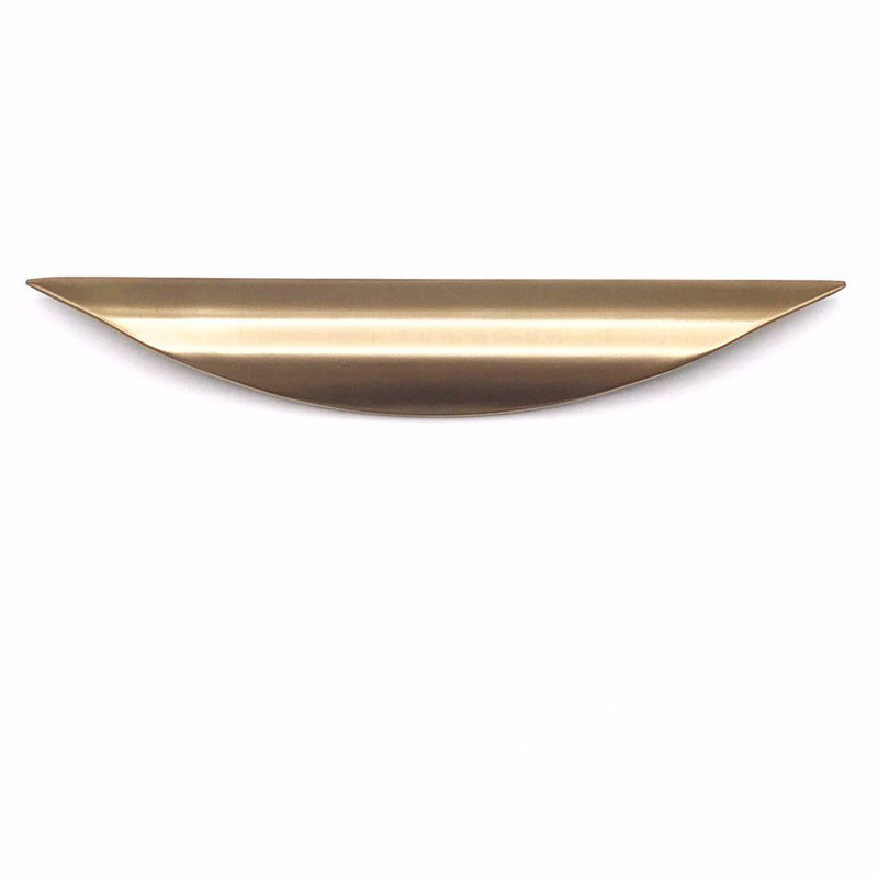 Luna Champagne Bronze Finger Pull, 3 3/4"