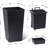 Set of 2 Planter Pots with Drainage Holes＆Water Level Monitor＆Inner Bucket, Automatic Watering-1045863403-1045863400