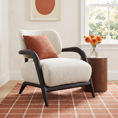 Arcona Boucle Upholstered Occasional Chair