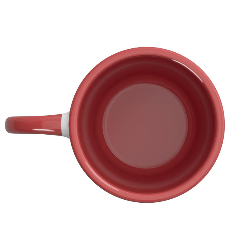 Ceramic Coffee Mug, Red