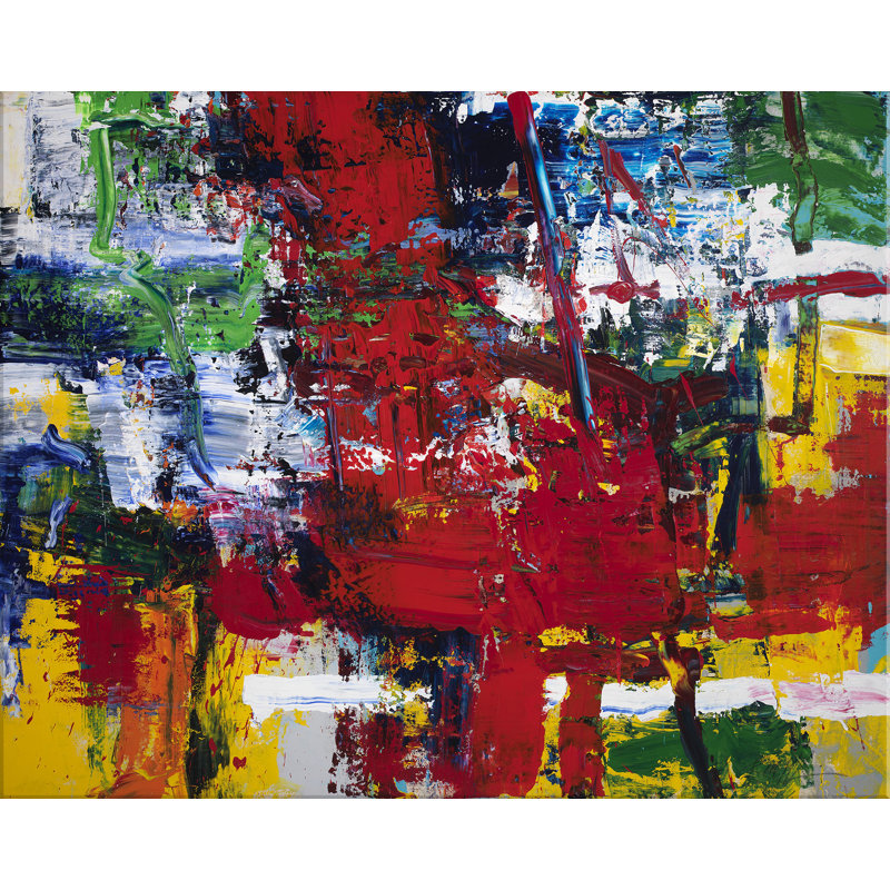White Passing Through Print by Robert Robinson, 47" H x 59" W, Wrapped Canvas