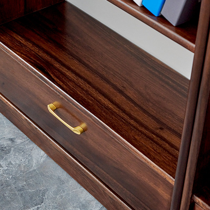 Bibliothèque standard en bois massif H 66,92 "x l 31,49"