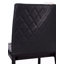 Upholstered Counter Stool with Metal Frame