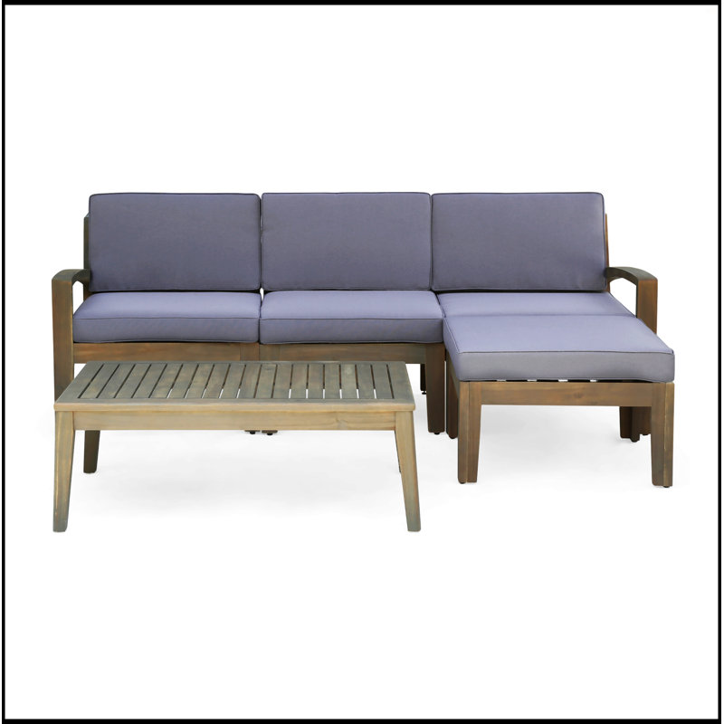 Versatile Outdoor Sectional Sofa Set For Expanding Social Spaces