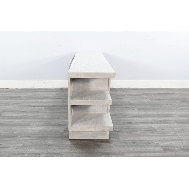 Console multimédia 72 po avec foyer ouvert