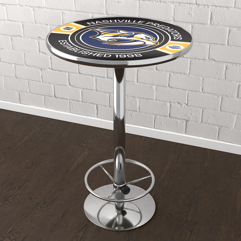 Table de bar avec repose-pieds Nashville