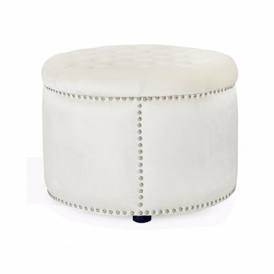Helotes Tufted Round Cocktail Ottoman