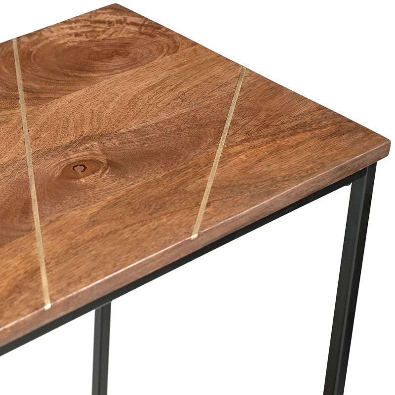 Anjanet 112cm Console Table, Medium Wood