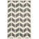 Chevron Wool Hand Woven Area Rug