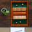 Hey Play Shut The Box Game - Classic 9 Number Games Set - Old Fashioned Wooden Board with Dice for Adults and Children