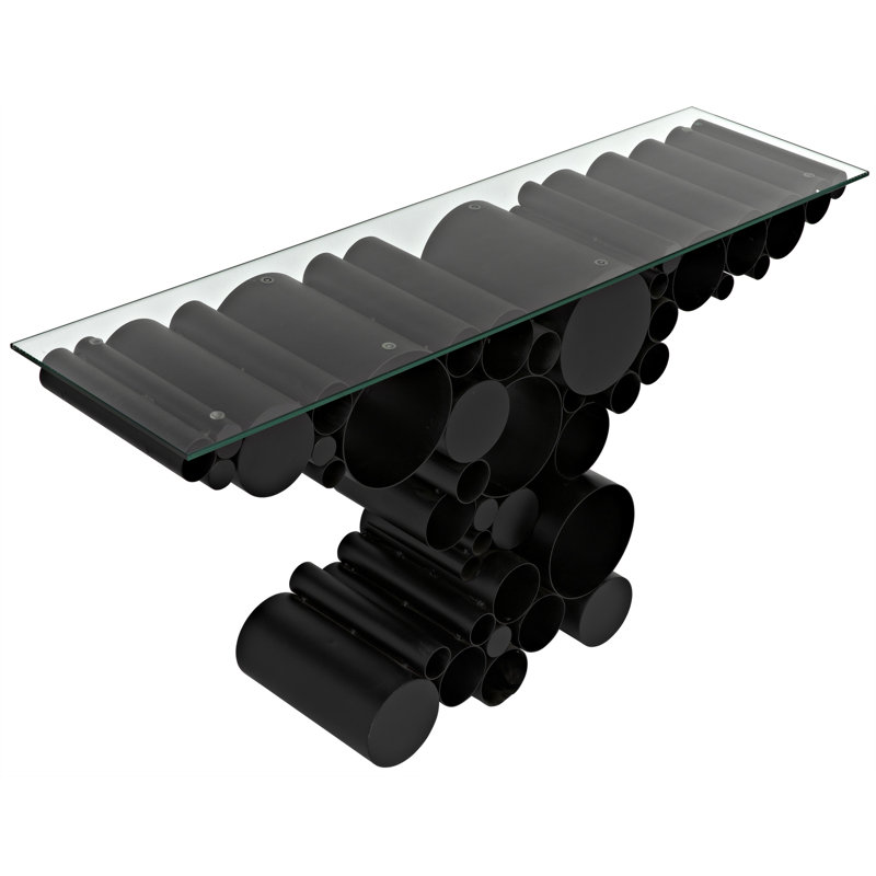 Paradox 60'' Glass Top Console Table