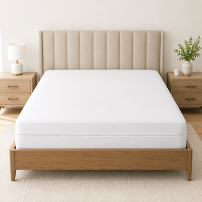Mattress Encasement - Mattress Protector - 100% Waterproof and Hypoallergenic