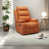 Orange Faux Leather selected