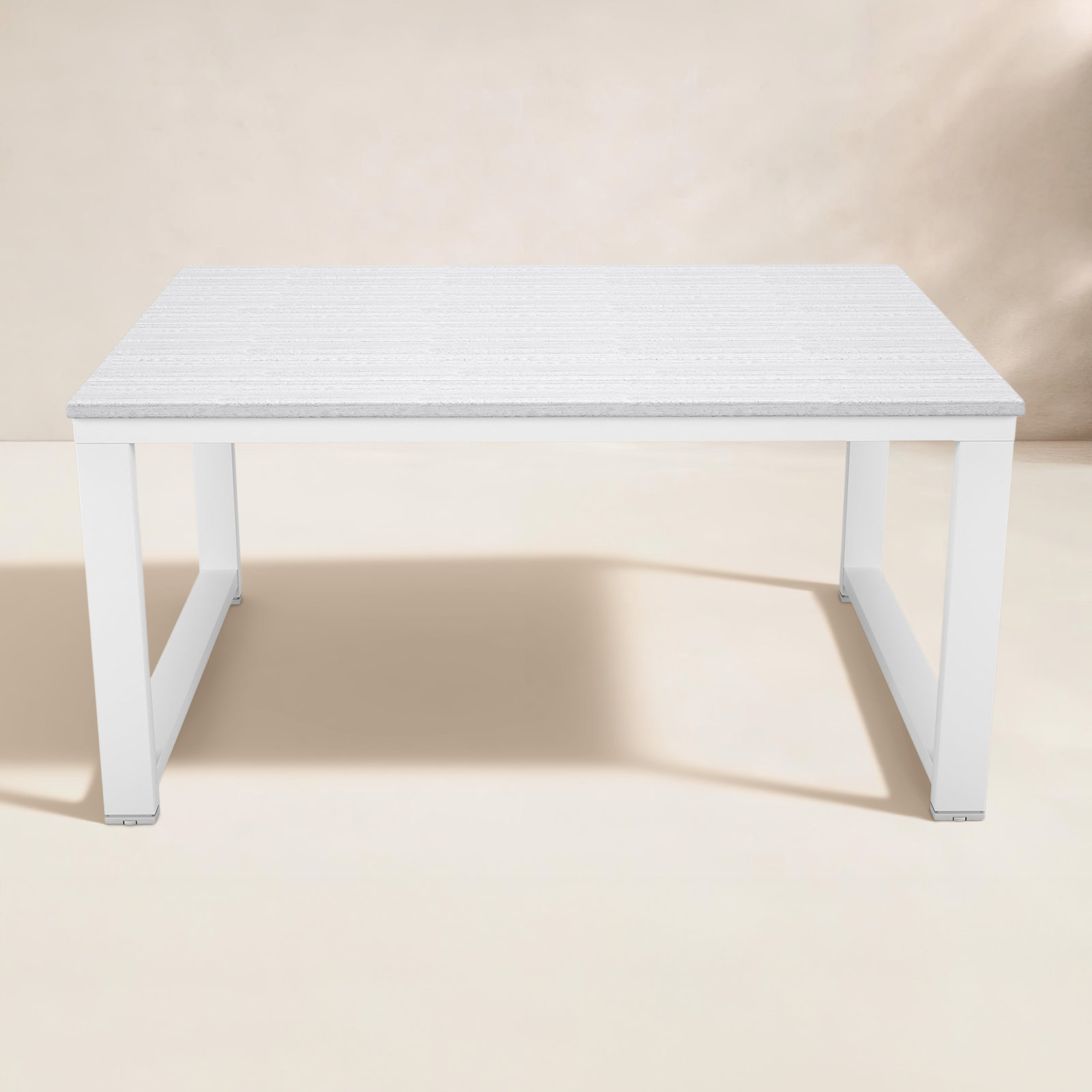 Townsend 35" Patio Table, White