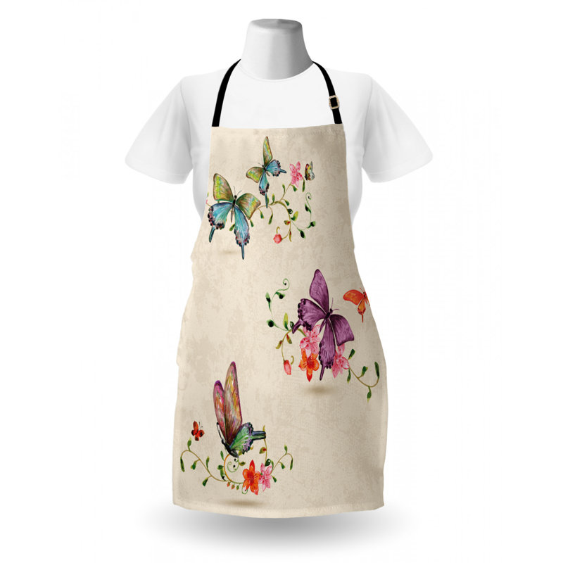 Floral Bib Apron